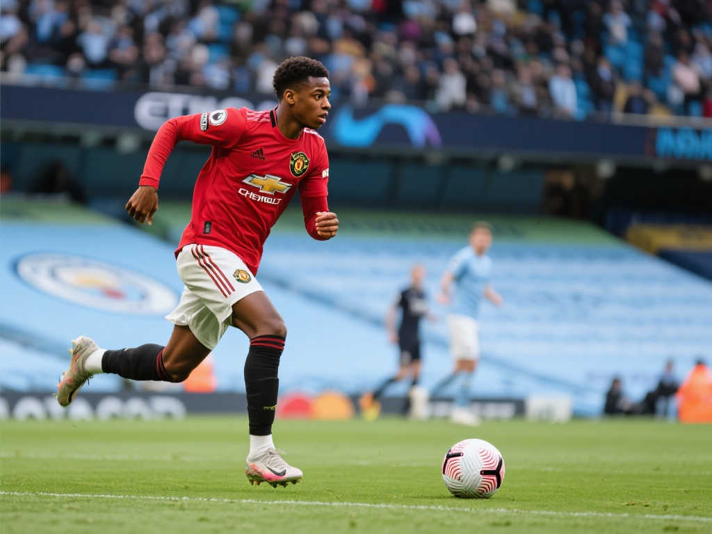 【英超】阿马德神勇造点+绝杀，曼联2-1逆袭曼城